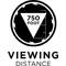 Viewing Distance - 750
