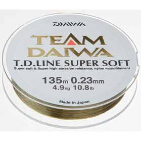 XX FIR DAIWA TD SUPER SOFT 018MM/3,1KG/135M CLEAR