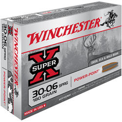 WINCHESTER CARTUS 30.06SPRG.POWER POINT.11,66G