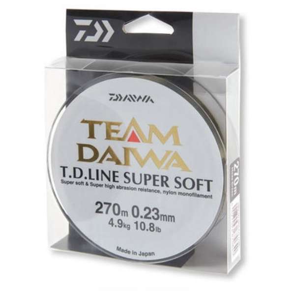 XX FIR DAIWA TD SUPER SOFT CLEAR 023MM/4,9KG/270M