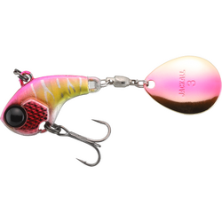 JACKALL SPINNER DERACOUP 1/4OZ PINK BACK CROWN