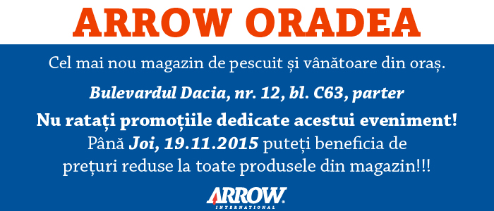 Magazin nou Arrow in Oradea