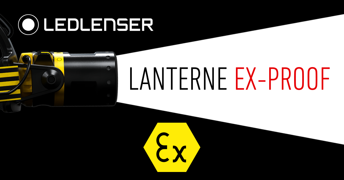 Ledlenser pentru zone cu risc de explozie