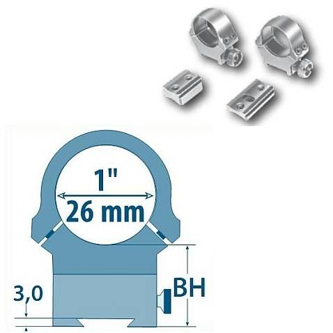 ARROW INT. PRINDERE FIXA ARGO D=26MM/H=13,5MM