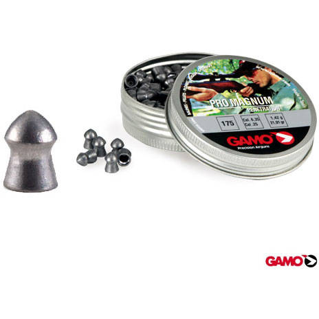 munitie aer comprimat GAMO CUTIE METAL 175 PRO MAGNUM 6,35MM