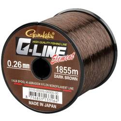 GAMAKATSU FIR G-LINE ELEMENT DARK BROWN 024MM.4,10KG.2270M