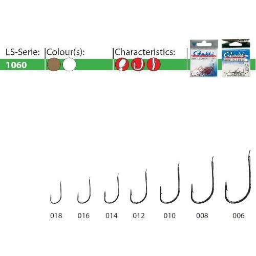 GAMAKATSU CARLIGE LS-1060N NI 25BUC.PL, nr.16
