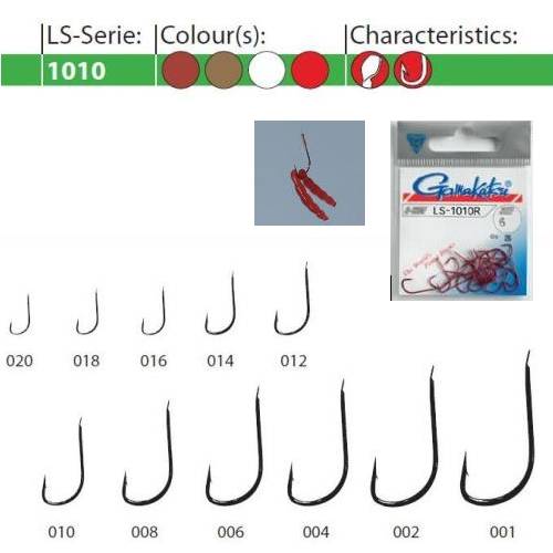 GAMAKATSU CARLIGE LS-1010R 25BUC.PL,nr.18