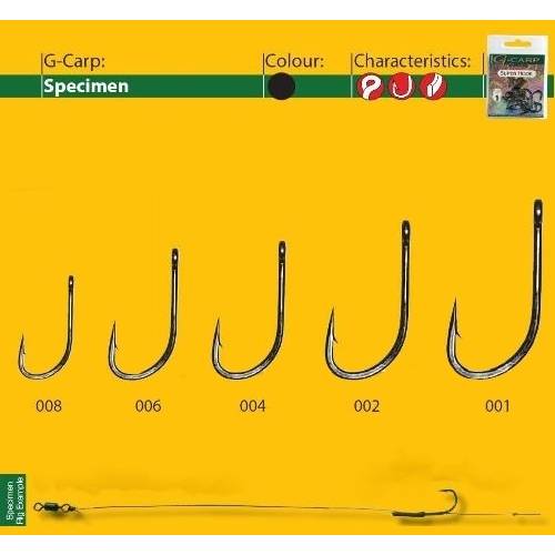 GAMAKATSU CARLIGE FORJATE G-CARP SPECIMEN BL 10B.PL, nr.6