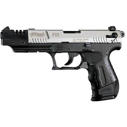 UMAREX PISTOL TIR WALTHER P22 NICHEL 22LR