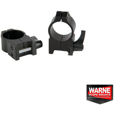 WARNE SCOPE MOUNTS XX SET RING QUICK WEAVER 26MM OBIECTIV 42-52MM