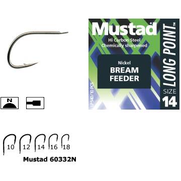 MUSTAD CIRLIG FEEDER MU11 NI nr.8