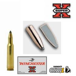 WINCHESTER CARTUS 22-250REM/POINTED SOFT POINT/3,56G