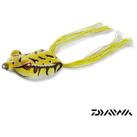 DAIWA NALUCA SOFT D-FROG 6CM GALBENA