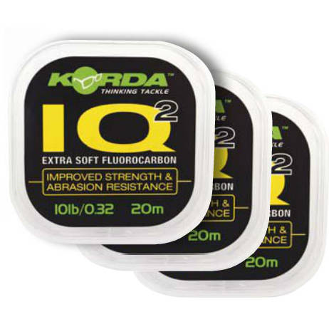 KORDA FIR FLUOROCARBON IQ EXTRA SOFT 15LBS.20M