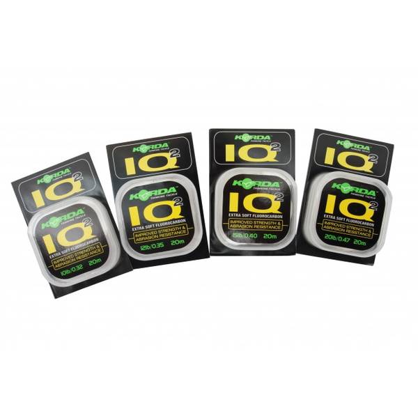 KORDA FIR FLUOROCARBON IQ EXTRA SOFT 15LBS.20M