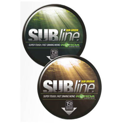 XX FIR KORDA SUBLINE VERDE 0,35MM/12LB/1000M