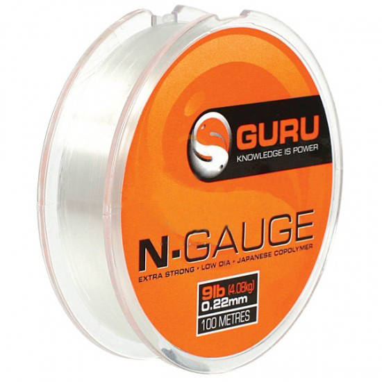 GURU FIR N-GAUGE 0,15MM.5LB.100M