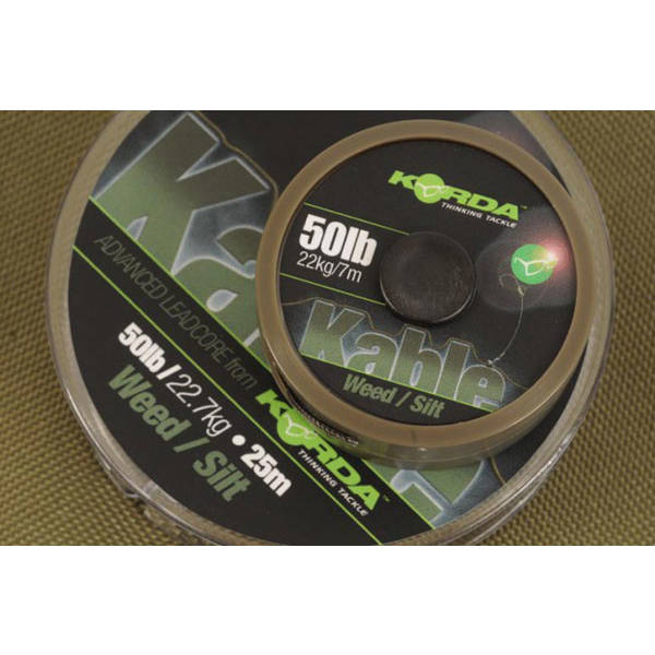 KORDA LEADCORE 50LB ROLA 25M