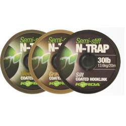 XX FIR KORDA N-TRAP SEMI STIFF COATED VERDE 20LBS/20M