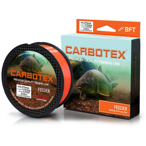 CARBOTEX FILAMENT FIR CARBOTEX FEEDER ORANGE 018MM/4,55KG/250M