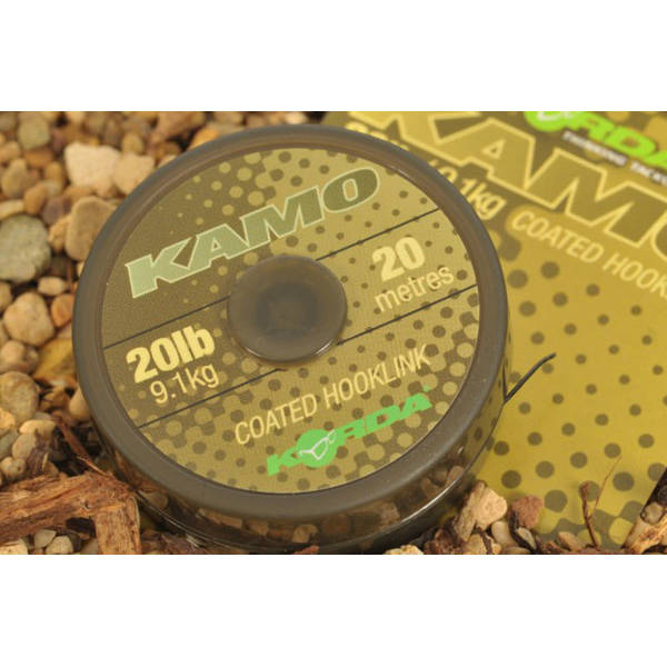 KORDA FIR KAMO COATED 20M/15LBS