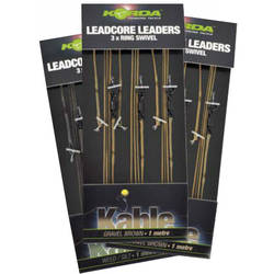 KORDA SET MONTURI LEDCORE+RING 3BUC/PL GRAVEL