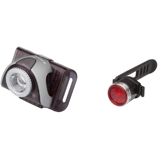 LEDLENSER XX SET LED LENSER BICICLETA SEO B5R GRI+B2R 180LM USB