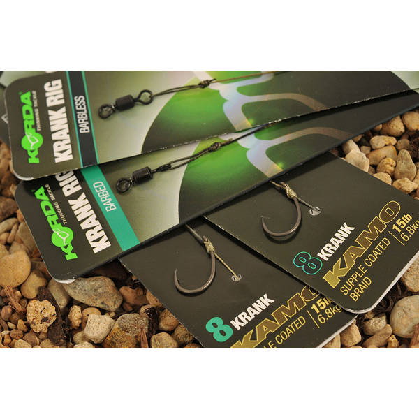 KORDA MONTURA KRANK READY RIG BARBED NR.4/20LB