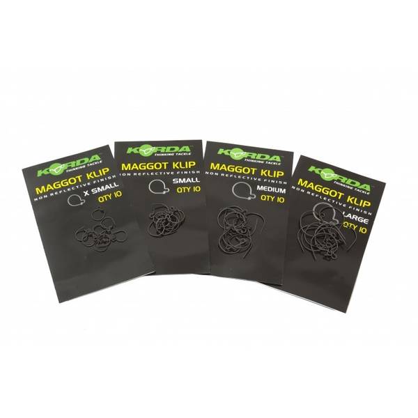 XX MAGGOT CLIP KORDA MAR. M 10BUC/PL