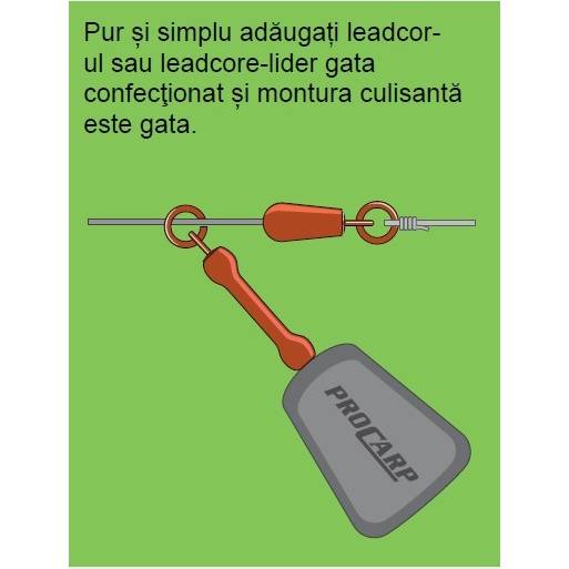 CORMORAN KIT RUN RIG MONT. CULISANTA PT.CRAP 5BUC/PL