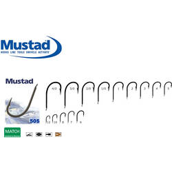 CARLIG MUSTAD NEGRU MAT REVERS