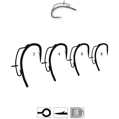 MUSTAD CARLIG BBS CURVED OCHI TITAN