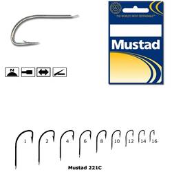 MUSTAD CIRLIG CRISTAL,NICHEL,REVERS.