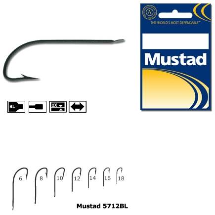 MUSTAD CIRLIG CRISTAL,NEGRU,FIN,TIJA LUNGA .