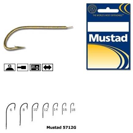 MUSTAD CIRLIG CRISTAL,AURIU,FIN,TIJA LUNGA.