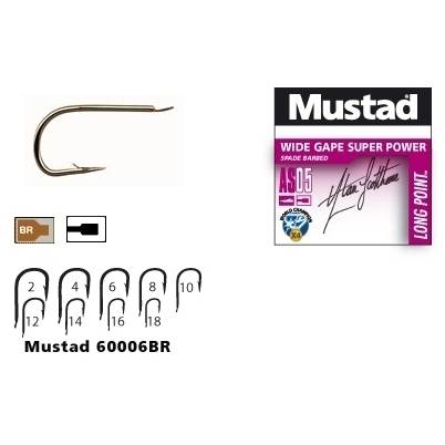 MUSTAD CIRLIG LONG POINT AS05 .