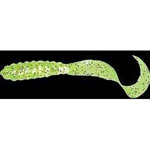 MISTER TWISTER VIERME 5CM VERDE/GLITER 10BUC/PLIC