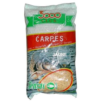 SENSAS NADA 3000 CLUB CARP/BIG FISH JAUNE 1KG