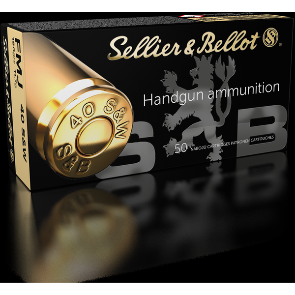 SELLIER & BELLOT XX CARTUS S&B 40 S&W/FULLMANTEL/11,7G