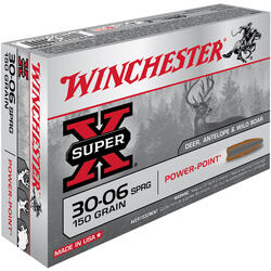 WINCHESTER CARTUS 30.06SPRG.POWER POINT.9,7G