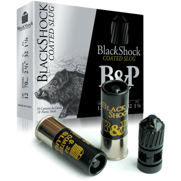 BASCHIERI & PELLAGRI BIG GAME PALLA BLACK SHOCK CAL.12/32G/BRENEKE