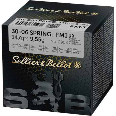 SELLIER & BELLOT 30.06 / FMJ / 9,55G 50BUC/BOX