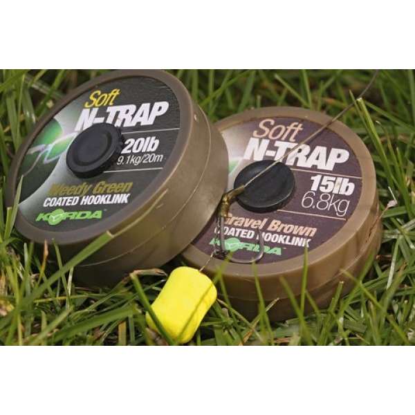 XX FIR KORDA N-TRAP SOFT COATED VERDE 20M/30LBS