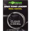 KORDA MONTURA RING SWIVEL 1M 18KG CLEAR