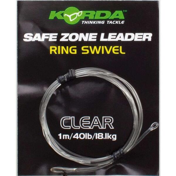 KORDA MONTURA RING SWIVEL 1M 18KG CLEAR