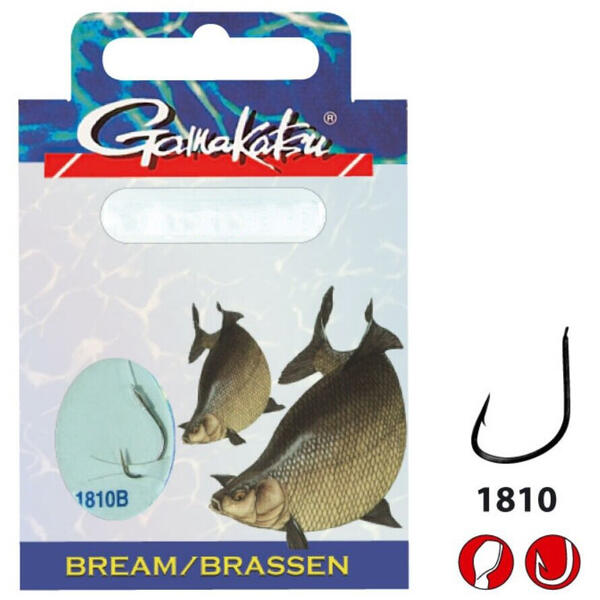 GAMAKATSU CARLIGE LEGATE BREAM FEEDER 0,14MM 10BUC/PL