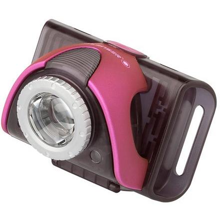 LEDLENSER XX LANTERNA BICICLETA LED LENSER SEO B3 PINK 100LM 3XAAA