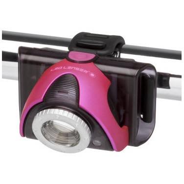 LEDLENSER XX LANTERNA BICICLETA LED LENSER SEO B3 PINK 100LM 3XAAA