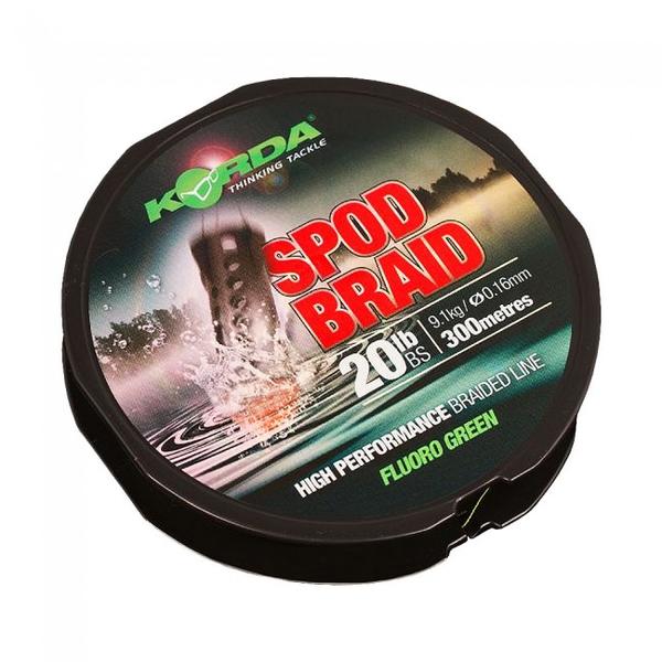 KORDA FIR TEXTIL SPOD BRAID VERDE 9,1KG/016MM/300M